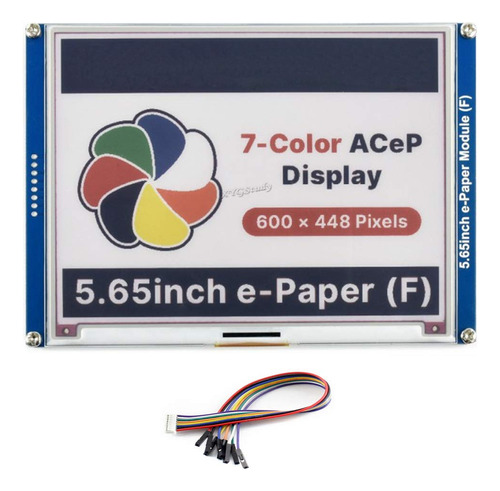 5.65 Pulgadas Acep 7-color E-paper E-ink Módulo De Pantall.