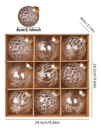 Bolas De Árbol De Navidad Adornos De Bolas De Navidad Juego