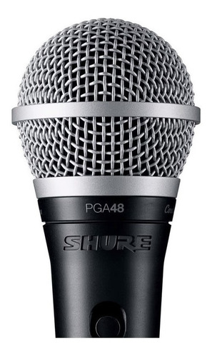 Imagen 6 de 10 de Micrófono Shure Pga48 Dinámico Cardioide Con Cable Xlr 4.5m