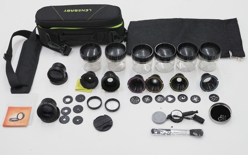 Imagem 4 de 10 de R$1950 Kit Lensbaby Composer Pro 35mm Completo Canon Ef Mft