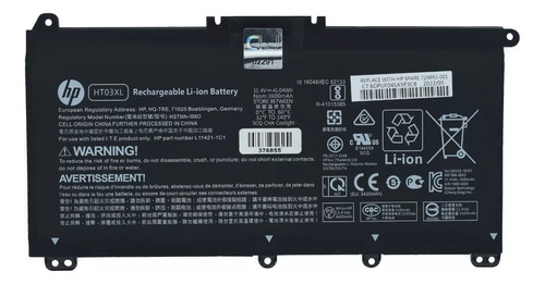 Ht03xl - Batería Para Hp Pavilion Series 15-cw0xxx 15-cw1xxx