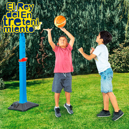 Imagen 6 de 6 de Tablero Aro De Basket Dolu Extensible Prod Europeo - El Rey