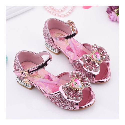 A Zapatos Sandalia Niñas Princesa Comoda Cosplay Frozen