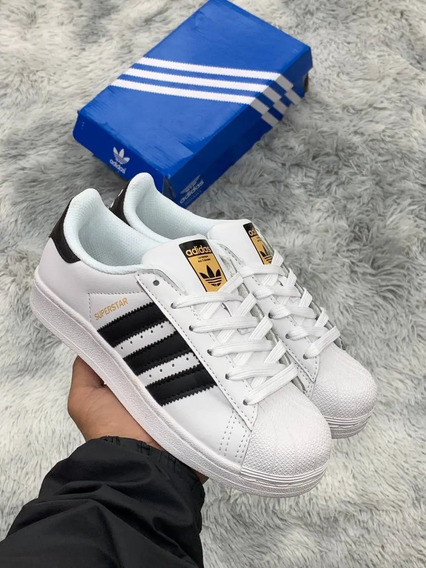 Adidas Superstar Azul Blanco Rojo | MercadoLibre 📦