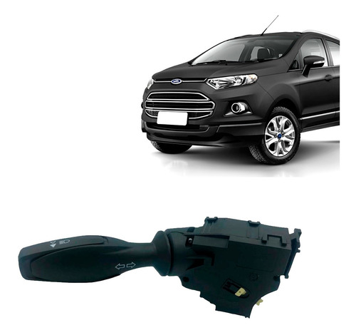 Chave Seta Ecosport 13 14 15 16 Retorno Automático Preto