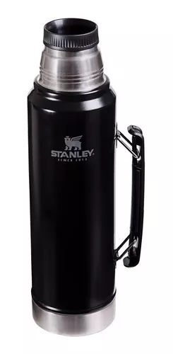 Termo Stanley 1 Litro Negro - Acero Inoxidable - Termos del sur