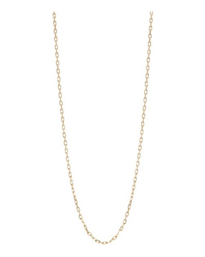 Corrente Em Ouro 18k 750 Maciça Diamantada 70cm 2.2mm