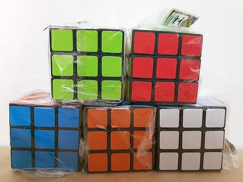 Cubo Mágico 3x3x3 Profissional Clássico Cor Da Estrutura Preto