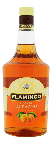 Pack De 2 Licor Flamingo Durazno 1 L