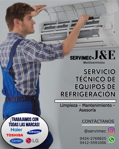 Imagen 2 de 5 de Mantenimiento/reparación/instalación De Aires Acondicionados