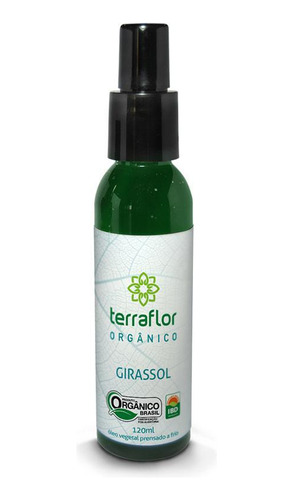 Óleo Vegetal De Girassol Orgânico Terra Flor 120ml