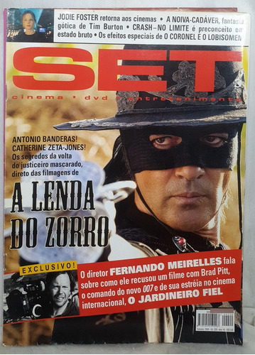 Revista Set Cinema & Video 220 - A Lenda Do Zorro