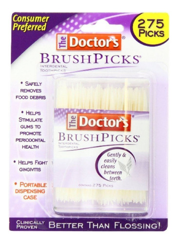 Doctor 's Brushpick 250cada, Paquete De De 4