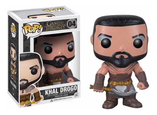 Funko Pop #04 - Khal Drogo - Got Game Of Thrones - Original!