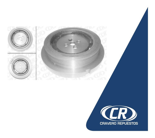 Polea Cigüeñal Motor Cummins Para Zanello 230