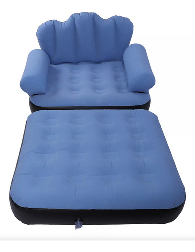 1 Sofa Cama Inflable Portatil Impermeable P/viajes Camping