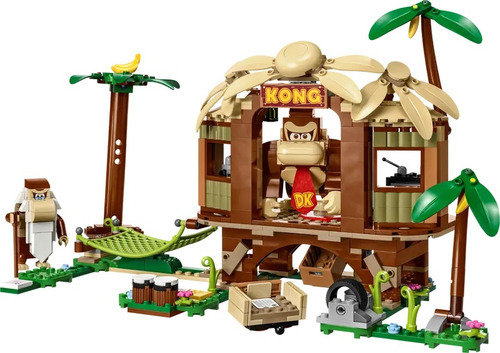 Lego 71424 Set De Expansión: Casa Del Árbol De Donkey Kong Cantidad De Piezas 555