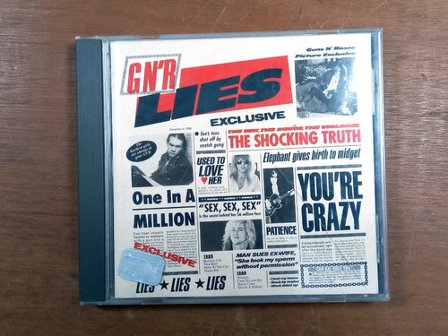 Cd Guns N' Roses - G N' R Lies (1988) R5
