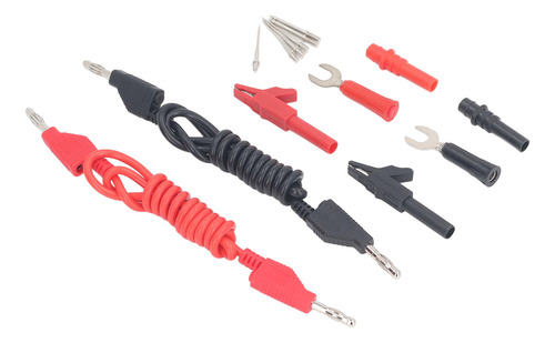 Kit De Cables De Prueba Banana Plug De Silicona, 2000 V, 20