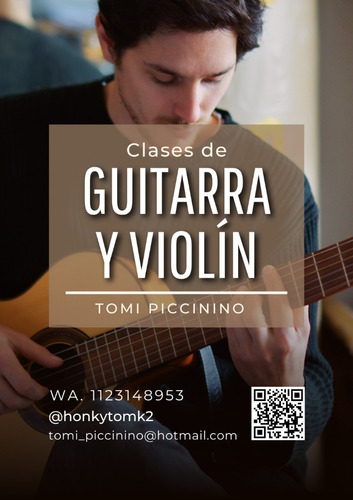 Clases De Guitarra Y Violín En San Isidro