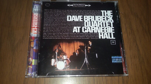 The Dave Brubeck Quartet At Carnegie Hall 2cd 