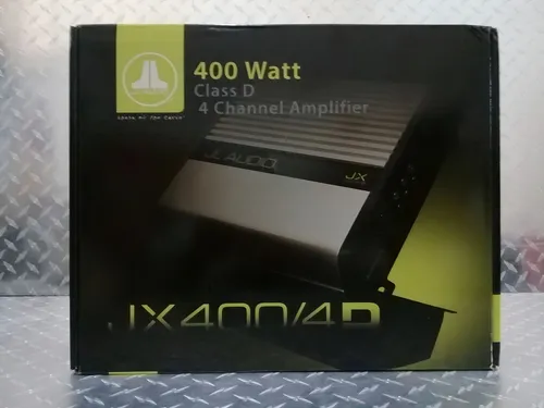 Amplificador Jl Audio Jx400/4d 4 Canales Clase D 400w Amplificador Jl Audio Jx400/4d 4 Canales Clase D 400w