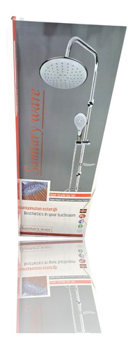 Columna Ducha Circular Con Monomando Ducha