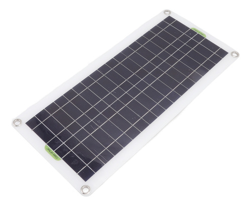 Panel De Carga Solar De 30 W, Kit De Batería Con Inversor De