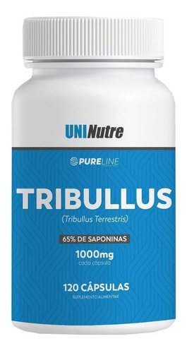 Tribulus Terrestris 1000mg 120caps -65% De Saponina C/ Laudo