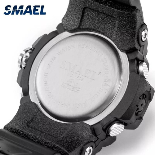 Relógio Smael 1808 Sporte Digital Analógico Original Unisex