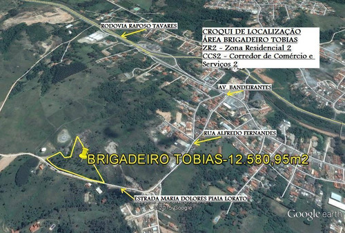 Imagem 1 de 1 de Terreno À Venda, 12580 M² Por R$ 3.774.285,00 - Caputera - Sorocaba/sp - Te3720
