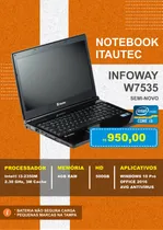 Comprar Notebook Intel I3 Itautec W7535