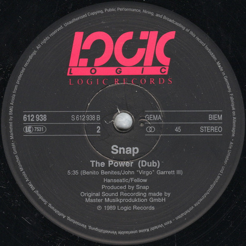 Vinilo Snap! - The Power (Usado)