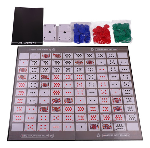 Juego De Mesa Sequence/juegos De Cartas