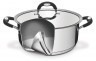 Olla Tramontina Acero Inox Triple Fondo 16 Cm Con Silicona