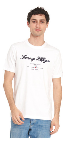 Camiseta Tommy Hilfiger Mw0mw33691 Hombre