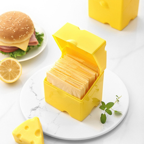 Recipiente Para Armazenamento Queijo Fatiado