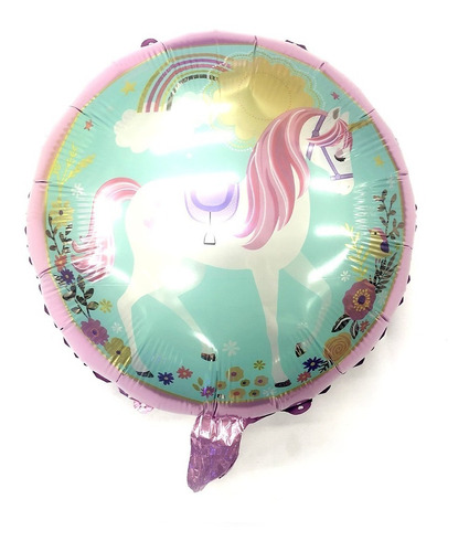 Globo Unicornio 50 Cm Para Aire O Helio