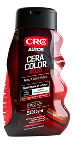 Cera 500 Ml Color Rojo Automotriz Crc (10227387)