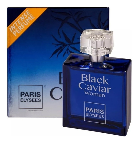 Paris Elysees Black Caviar Edt 100ml Para Masculino