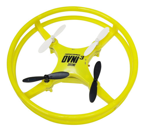 Drone Ninco Air Ovni Acrobacias Control Niños Juguetes Atrix Color Amarillo