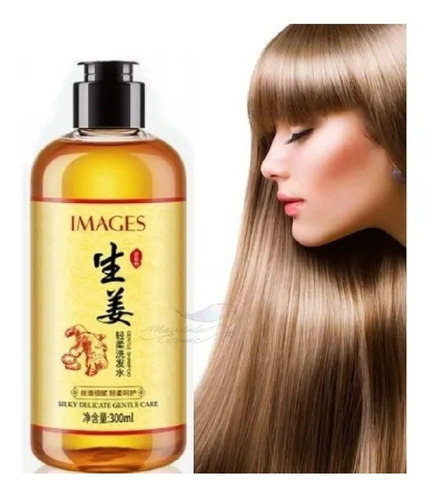  Shampoo Jengibre Reparador Anti Caida Cabello Crecimiento