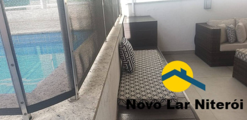 Imagem 7 de 15 de Cobertura Linear 3 Quartos Suíte Piscina Espaço Gourmet 2 Vgs Próximo Abel - 542