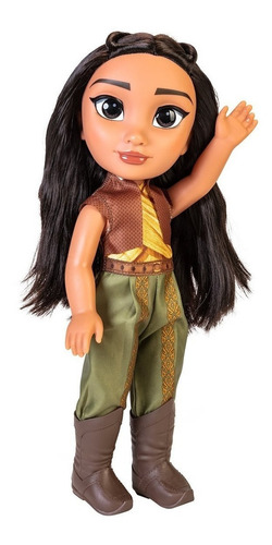 Muñeca Raya Último Dragón 38cm Gigante Original Disney Store