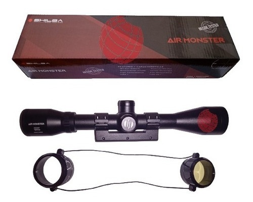 Mira Shilba Air Monster 4x40 Mil Dot + Montaje Monopieza