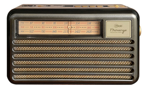 Radio Parlante Mlab 9141 Retro Provenze Bluetooth Usb Fm