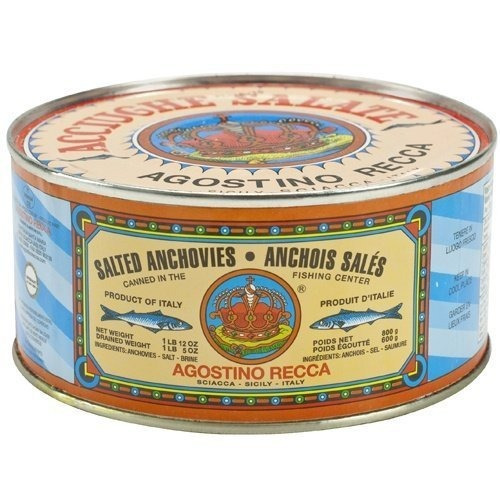 Agostino Recca Anchoas Saladas - 2.2 Lb