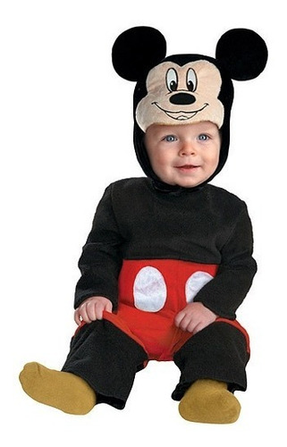 Disfraz Para Bebe Mickey Mouse Talla 12-18 Meses Halloween 