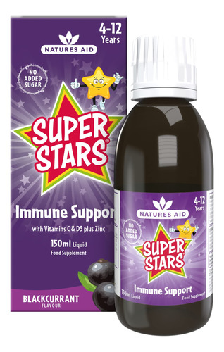 Natures Aid Apoyo Inmunologico Super Starz, 5.1 Fl Oz