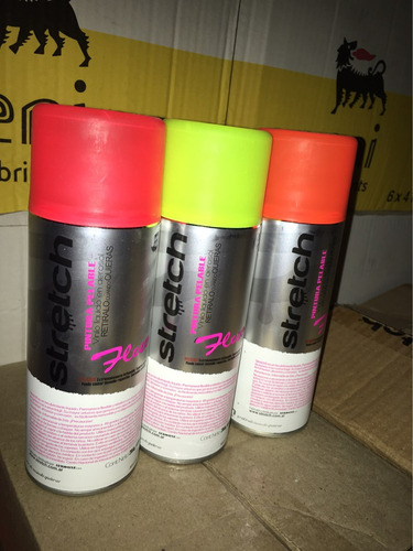 Pintura Stretch Aerosol Negro Y Todos Los Colores